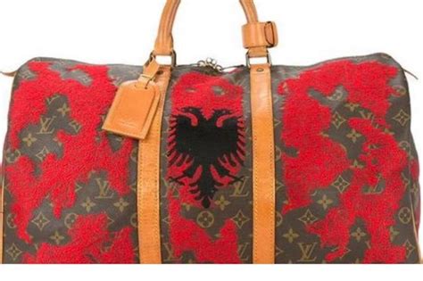 louis vuitton albanian bag|If you are a patriot, this Louis Vuitton bag with the Albanian flag .